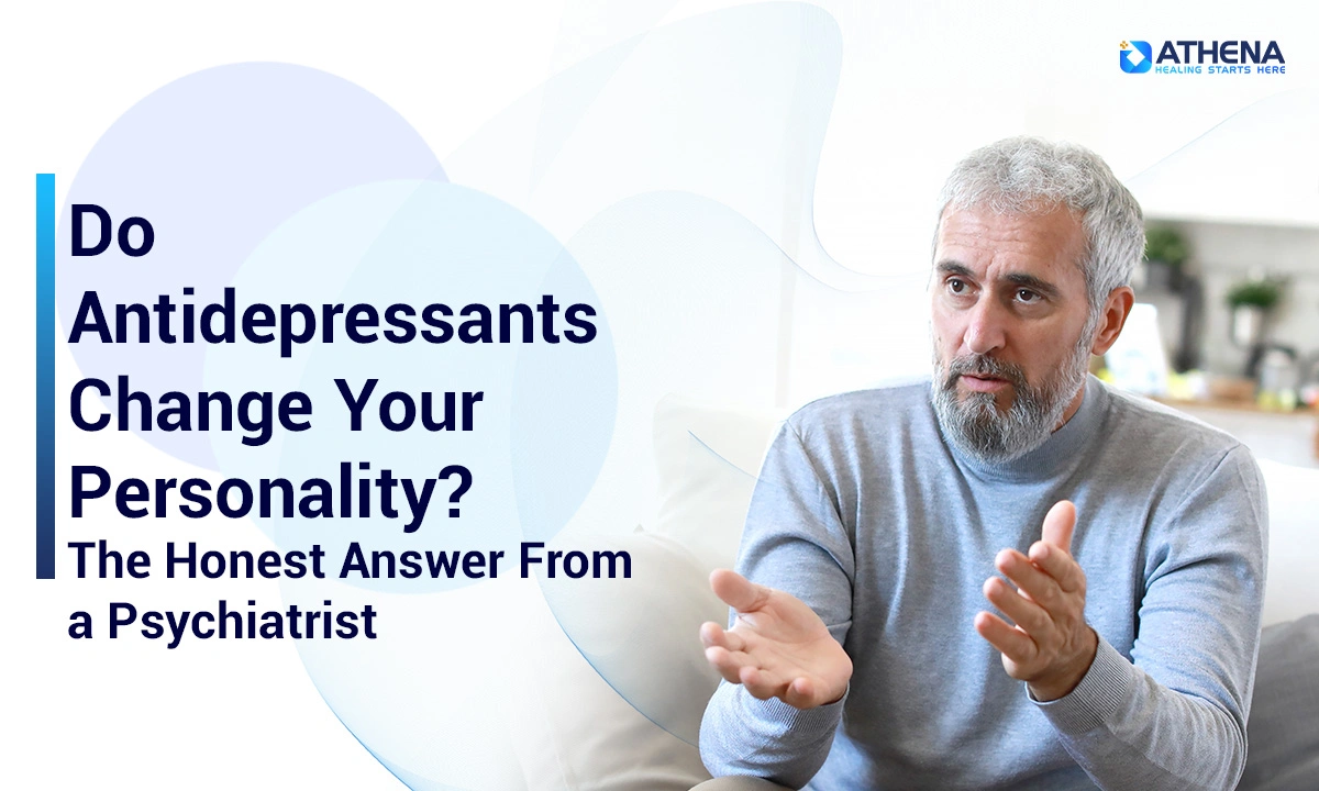 do antidepressants change your personality