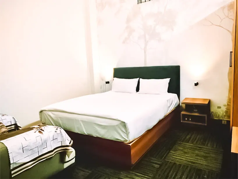 rehab center corridor