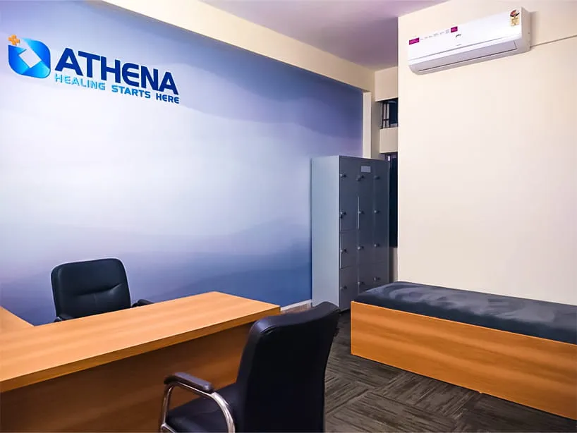 therapy consultation room